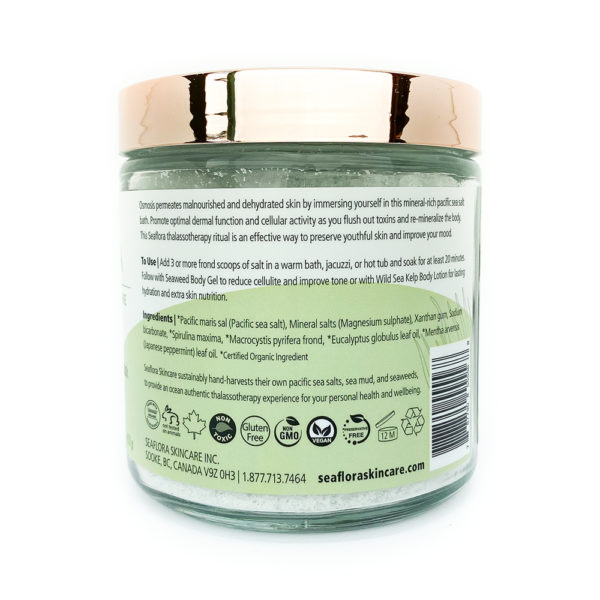 Re-Mineralizing Sea Salt Soak: Japanese Peppermint & Eucalyptus - Image 4