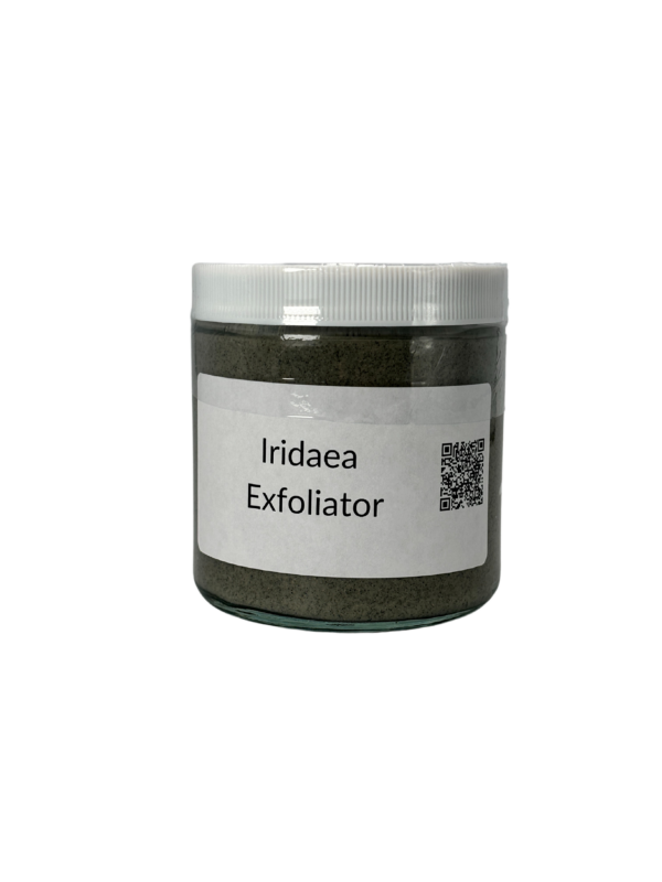 Vegan, organic, and sustainable Iridaea Exfoliator