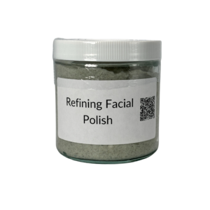 Seaflora Skincare's gentle exfoliator, Refining Facial Polish.