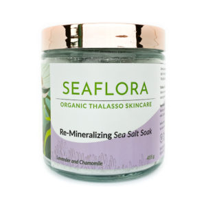 lavender and chamomile re-mineralizing sea salt soak