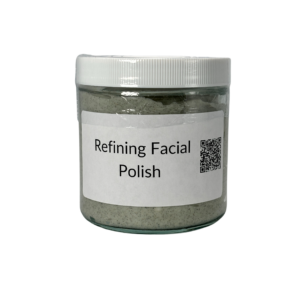 Seaflora Skincare's gentle exfoliator, Refining Facial Polish.