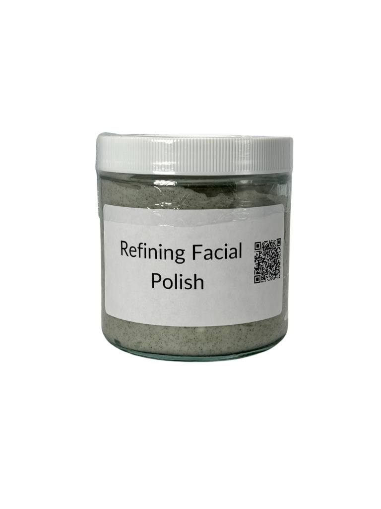 Seaflora Skincare's gentle exfoliator, Refining Facial Polish.