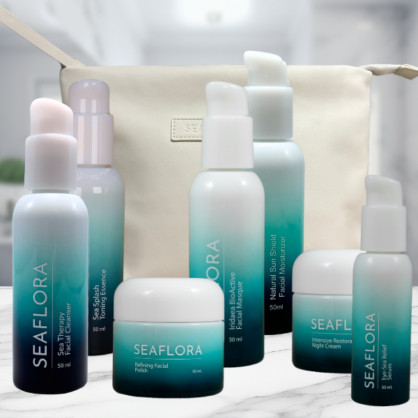 Seaflora Skincare 7 Step Travel Set